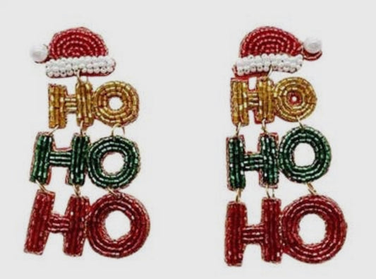 Ho Ho Ho Earrings