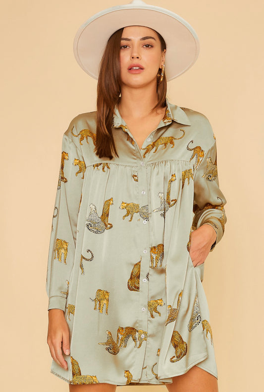 Cheetah Girls Dress (Moss)
